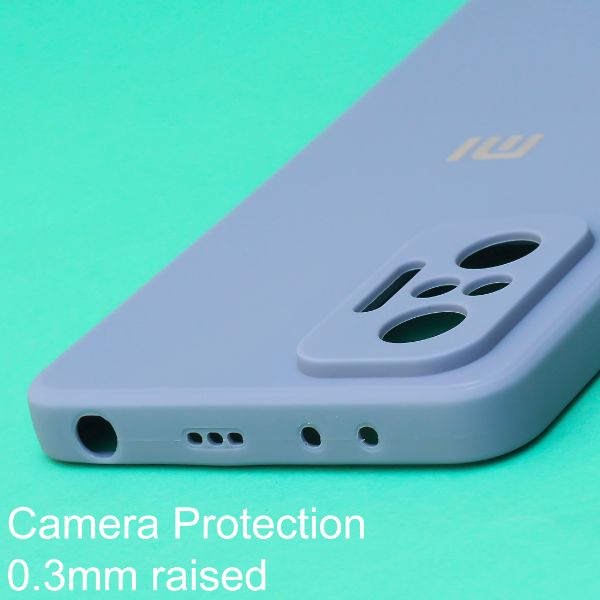 Blue Candy Silicone Case for Redmi Note 10 Pro - The Hatke