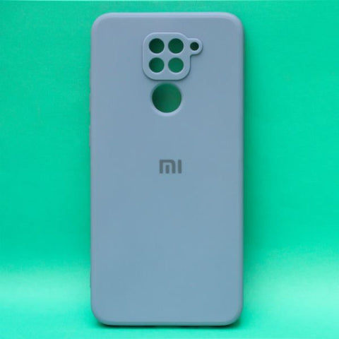 Blue Candy Silicone Case for Redmi Note 9 - The Hatke