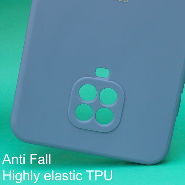 Blue Candy Silicone Case for Redmi Note 9 Pro - The Hatke