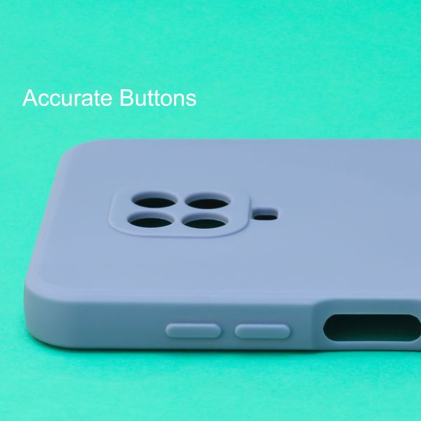 Blue Candy Silicone Case for Redmi Note 9 Pro - The Hatke
