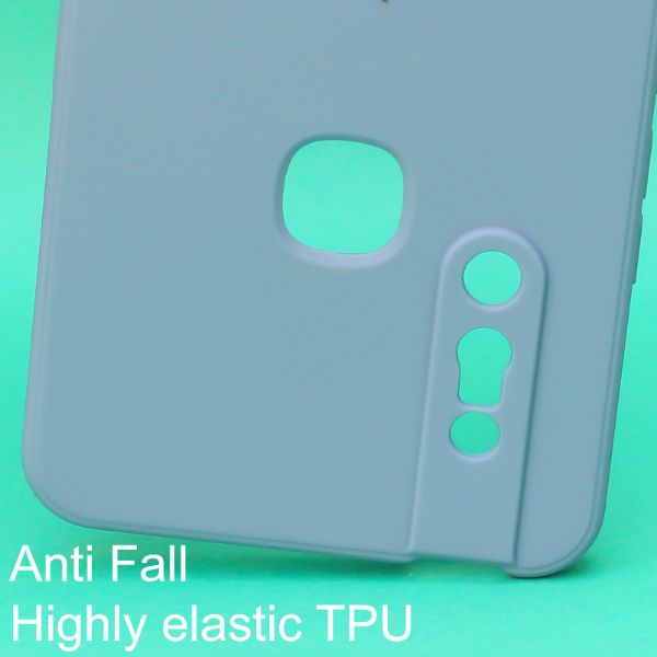 Blue Candy Silicone Case for Vivo V15 - The Hatke