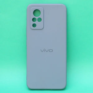 Blue Candy Silicone Case for Vivo V21 - The Hatke