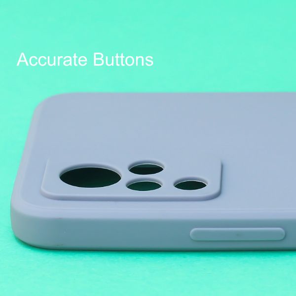 Blue Candy Silicone Case for Vivo V21 - The Hatke