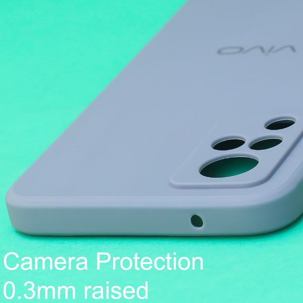 Blue Candy Silicone Case for Vivo V21 - The Hatke