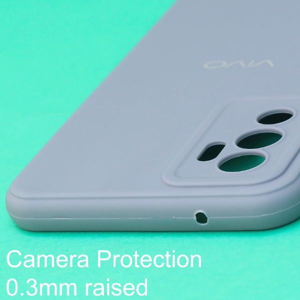 Blue Candy Silicone Case for Vivo V23e - The Hatke