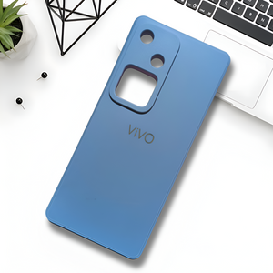 Blue Candy silicone Case for Vivo V30 - The Hatke