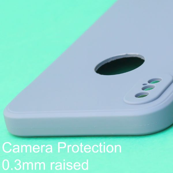 Blue Logo Cut Candy Silicone Case for Apple Iphone X/Xs - The Hatke