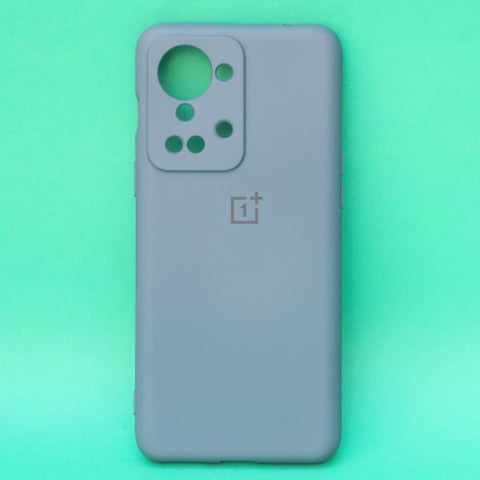 Blue Original Camera Safe Silicone case for Oneplus Nord 2t - The Hatke