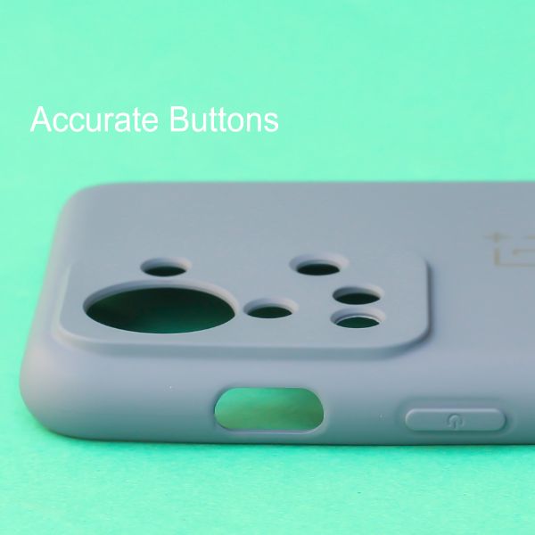 Blue Original Camera Safe Silicone case for Oneplus Nord 2t - The Hatke