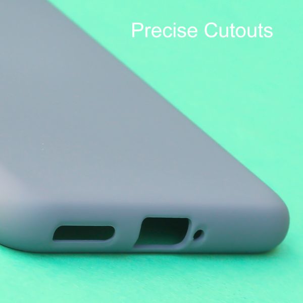 Blue Original Camera Safe Silicone case for Oneplus Nord 2t - The Hatke