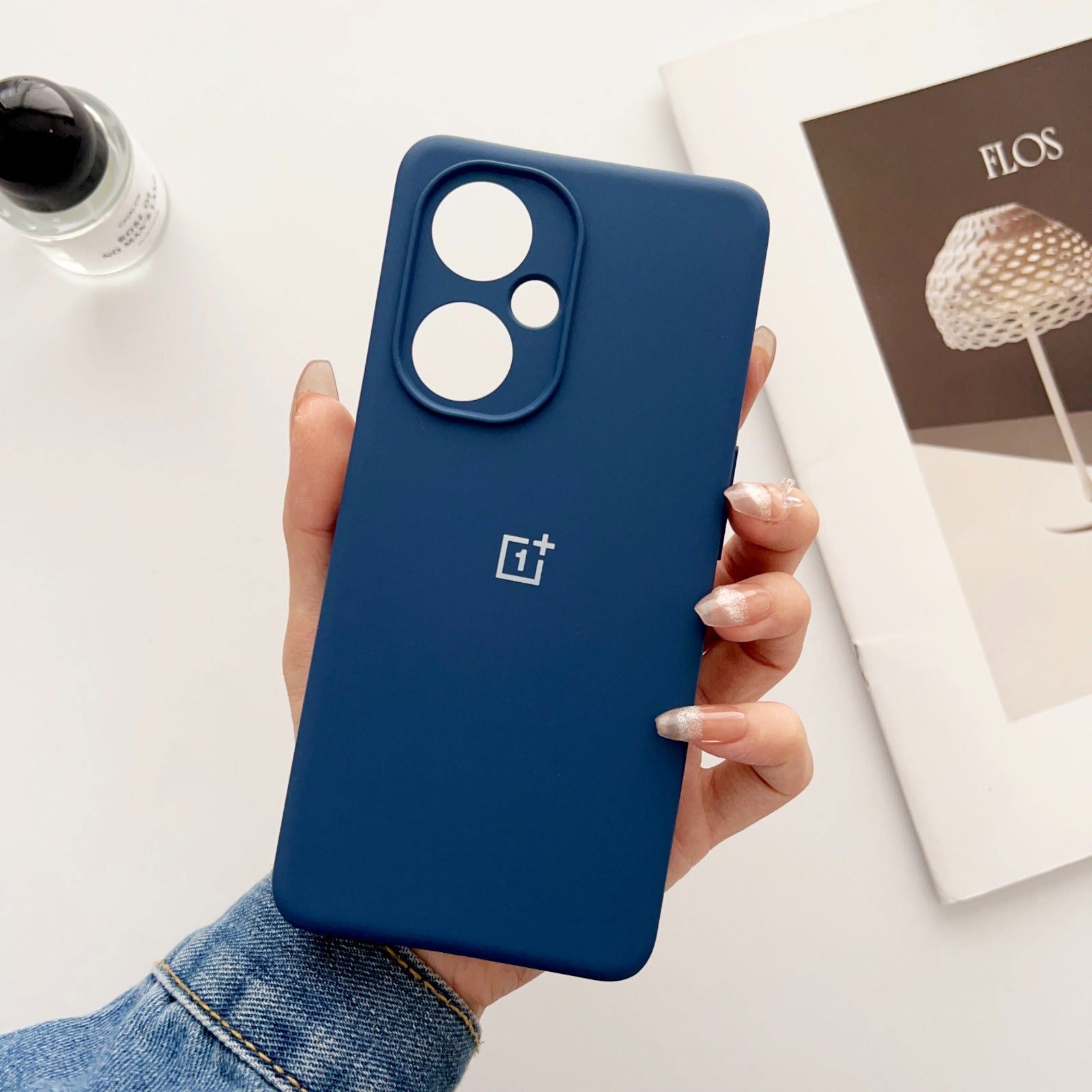 Blue Original Silicone case for Oneplus Nord CE 3 Lite 5g - The Hatke