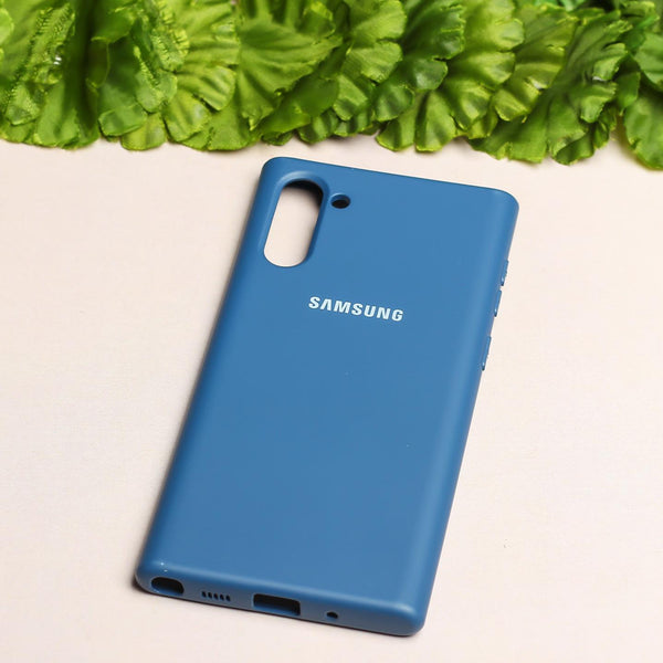 Blue Original Silicone case for Samsung Note 10 - The Hatke