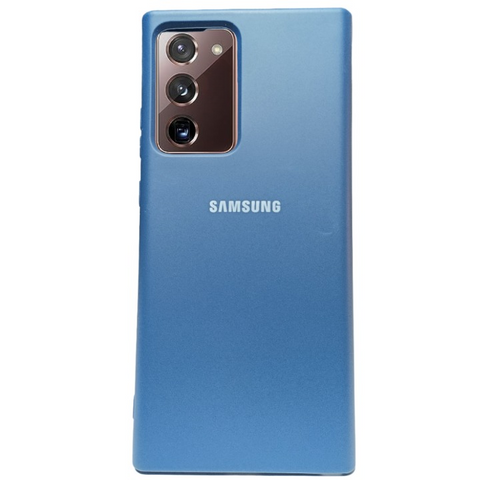 Blue Original Silicone case for Samsung Note 20 - The Hatke