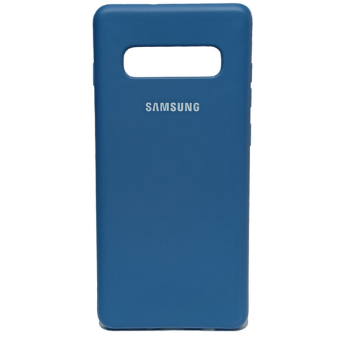 Blue Original Silicone case for Samsung S10 Plus - The Hatke