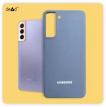 Blue Original Silicone case for Samsung S21 - The Hatke