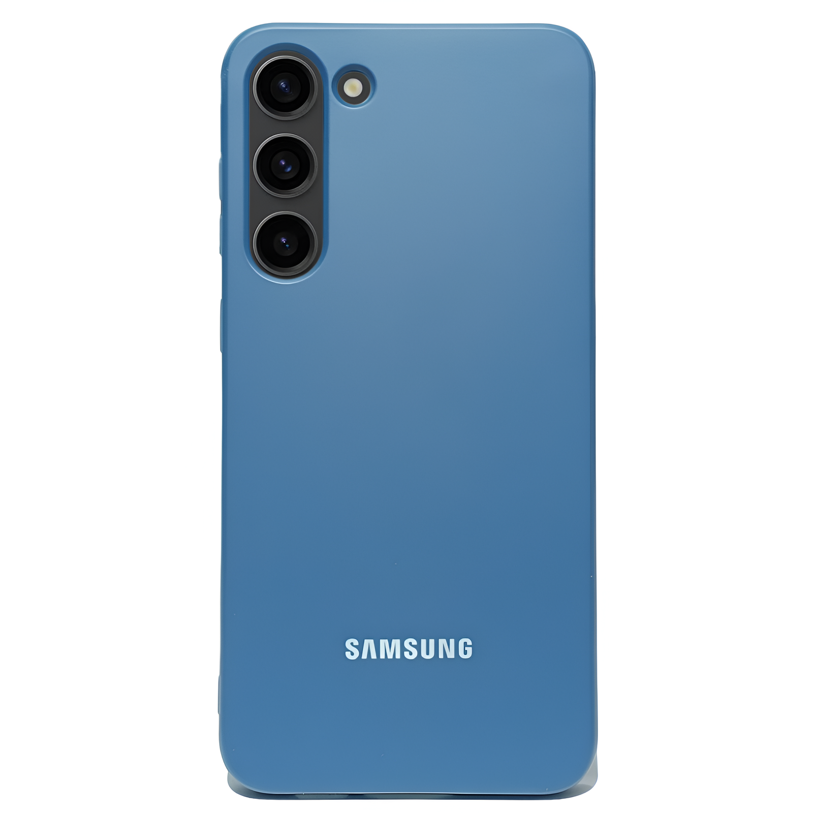 Blue Original Silicone case for Samsung S22 Plus - The Hatke