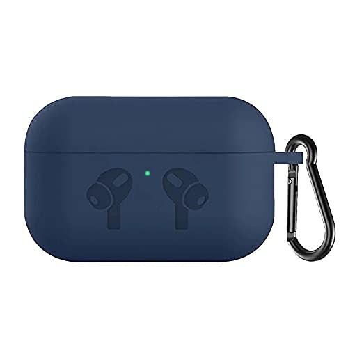 Blue Silicone Case For Apple Airpods Pro - The Hatke