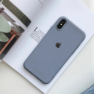 Blue Silicone Case for Apple iphone X/xs - The Hatke