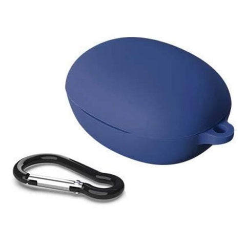 Blue Silicone buds case for Realme Q - The Hatke