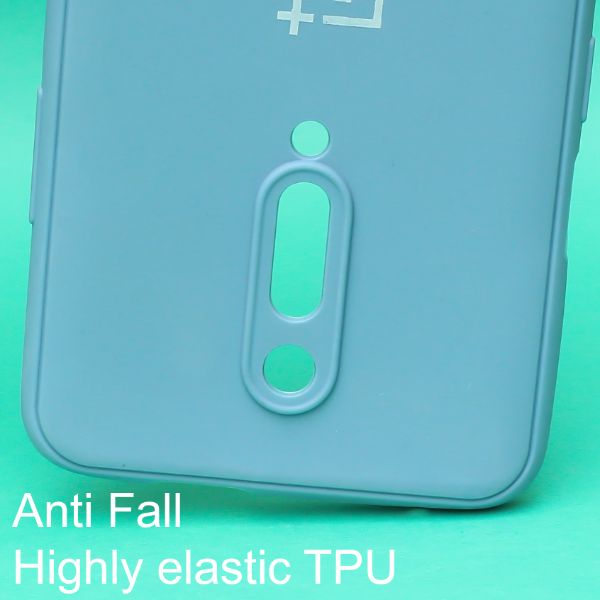 Blue Spazy Silicone Case for Oneplus 7 Pro - The Hatke