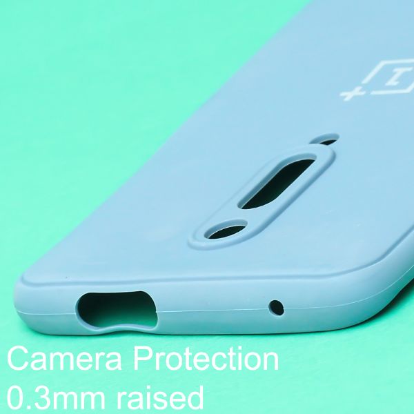 Blue Spazy Silicone Case for Oneplus 7 Pro - The Hatke