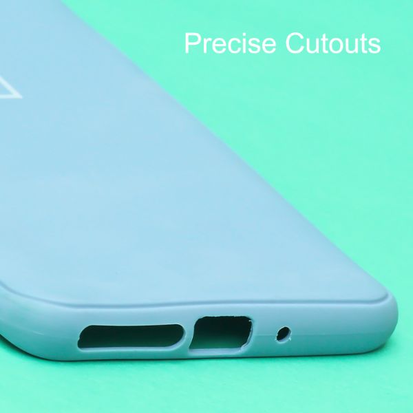 Blue Spazy Silicone Case for Oneplus 7 Pro - The Hatke