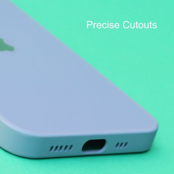 Blue camera Safe mirror case for Apple Iphone 14 Pro Max - The Hatke