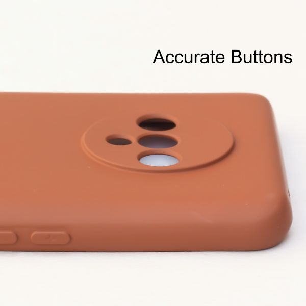 Brown Camera Original Silicone case for Oneplus 7T - The Hatke