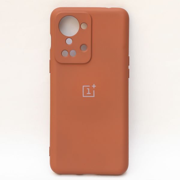 Brown Camera Original Silicone case for Oneplus Nord 2T - The Hatke