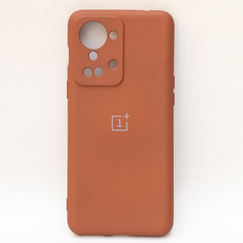 Brown Camera Original Silicone case for Oneplus Nord 2T - The Hatke