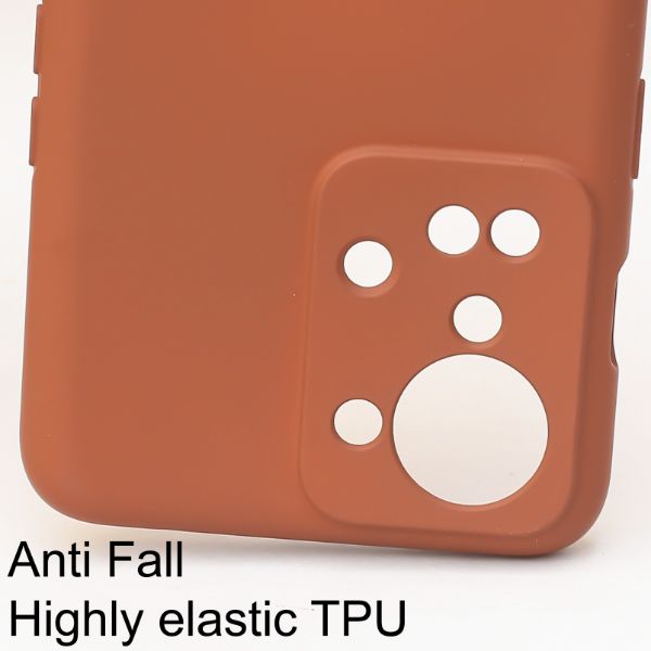 Brown Camera Original Silicone case for Oneplus Nord 2T - The Hatke