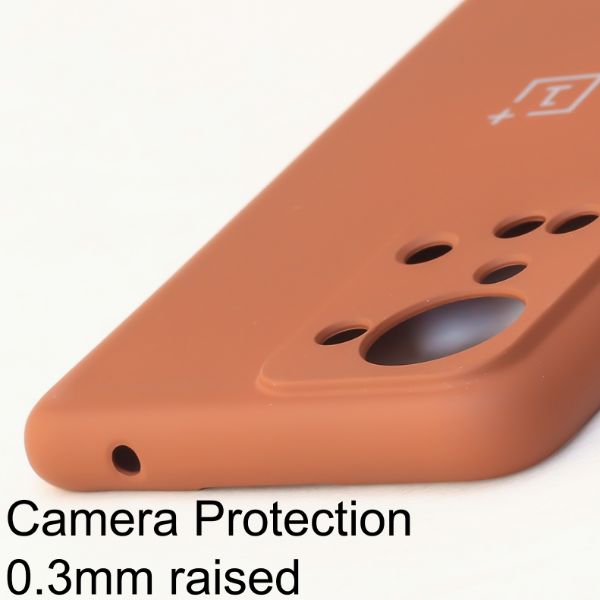 Brown Camera Original Silicone case for Oneplus Nord 2T - The Hatke