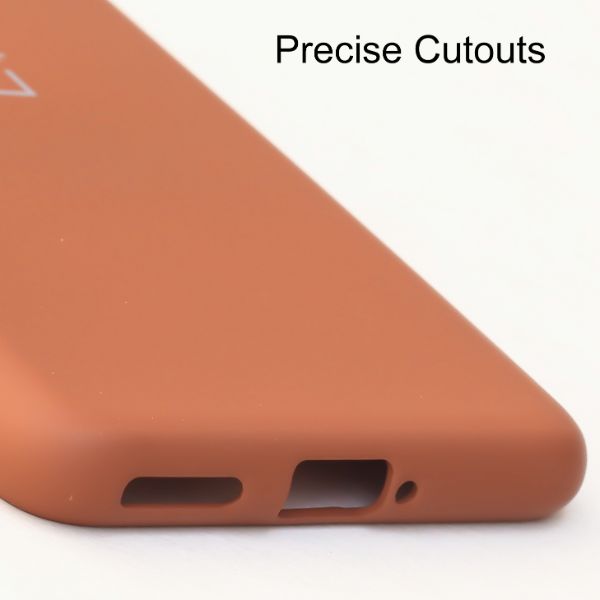 Brown Camera Original Silicone case for Oneplus Nord 2T - The Hatke