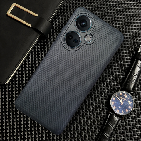 Black Line Wave Silicone Case for Oneplus Nord Ce 3