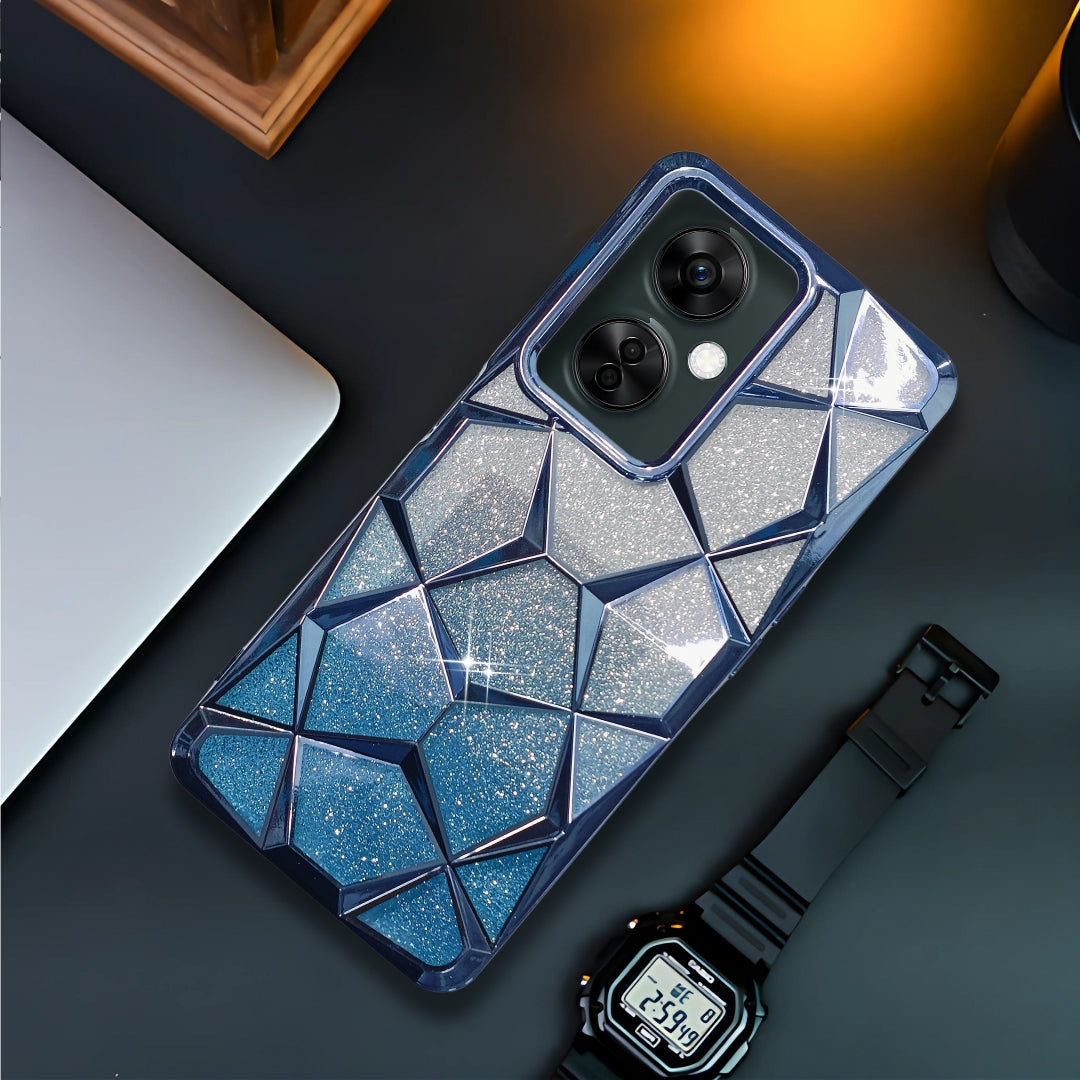 Dazzle Blue Silicone case for Oneplus Nord Ce 3 Lite