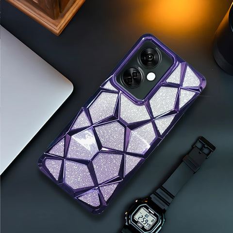 Dazzle Purple Silicone case for Oneplus Nord Ce 3 Lite