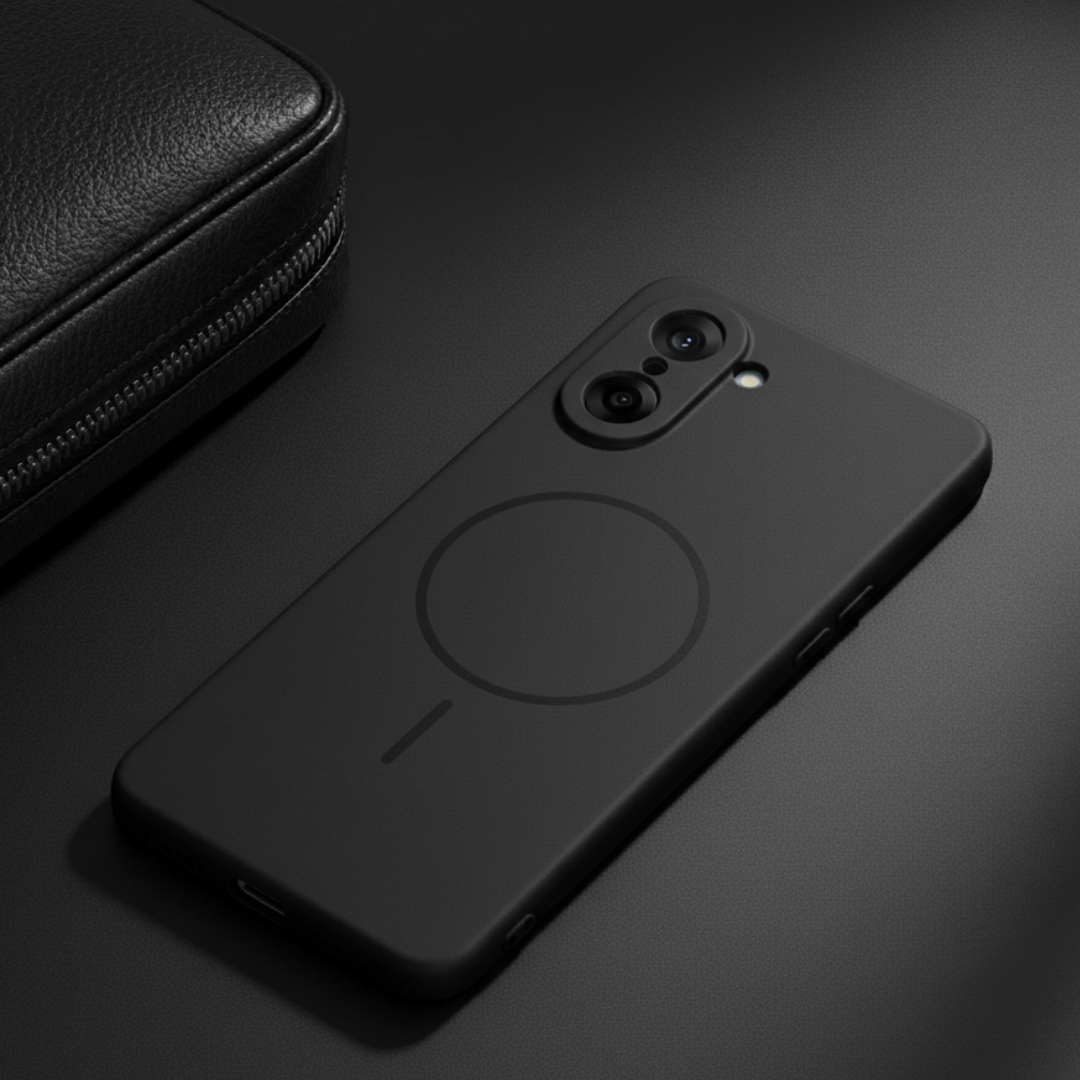 CAVEN Black Silicone case for Oneplus Nord CE 5