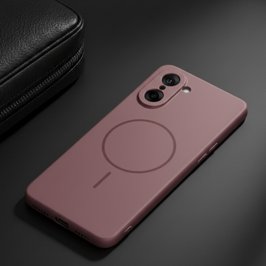 CAVEN Dark Brown Silicone case for Oneplus Nord CE 5