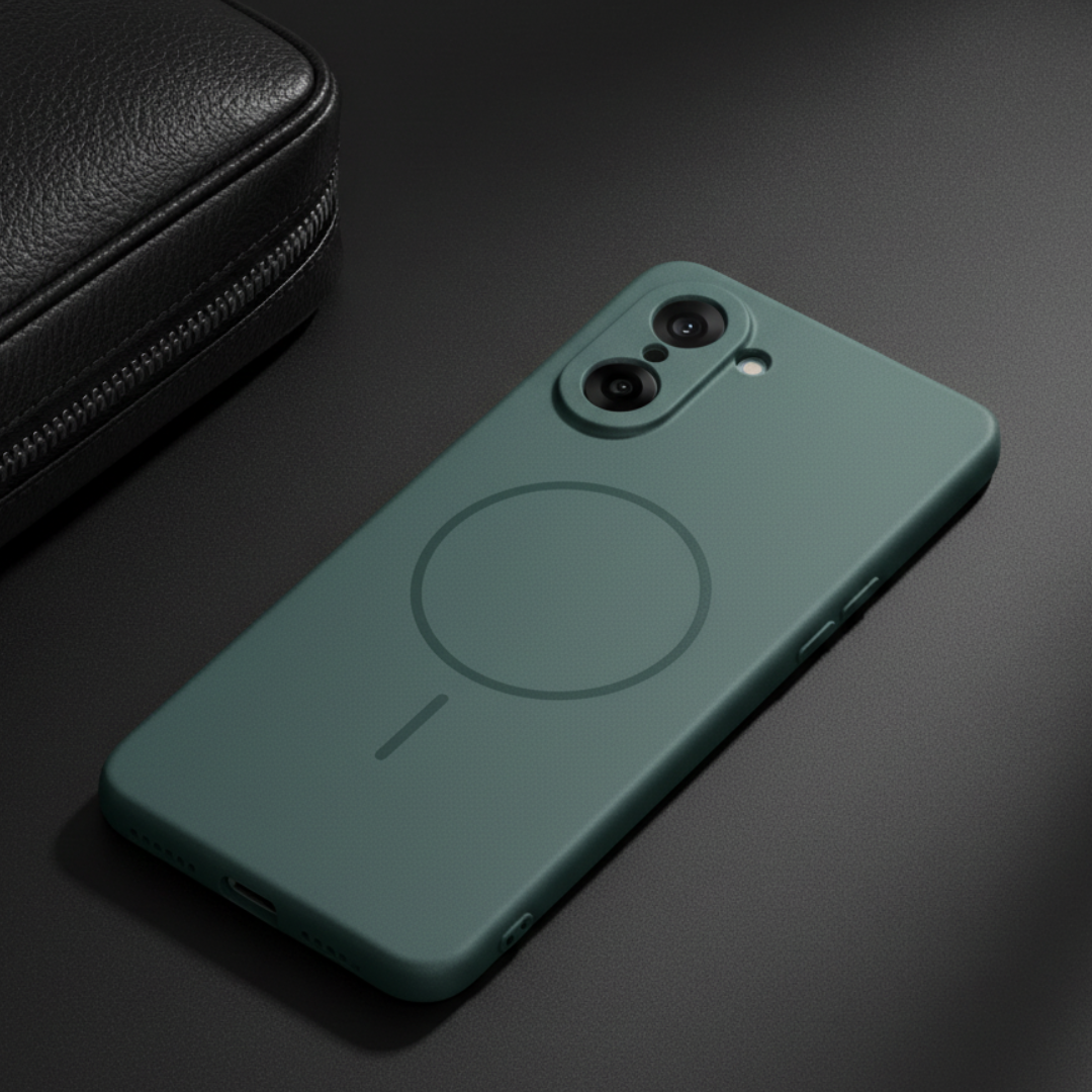 CAVEN Dark Green Silicone case for Oneplus Nord CE 5