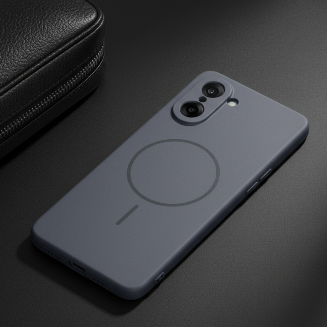 CAVEN Grey Silicone case for Oneplus Nord CE 5