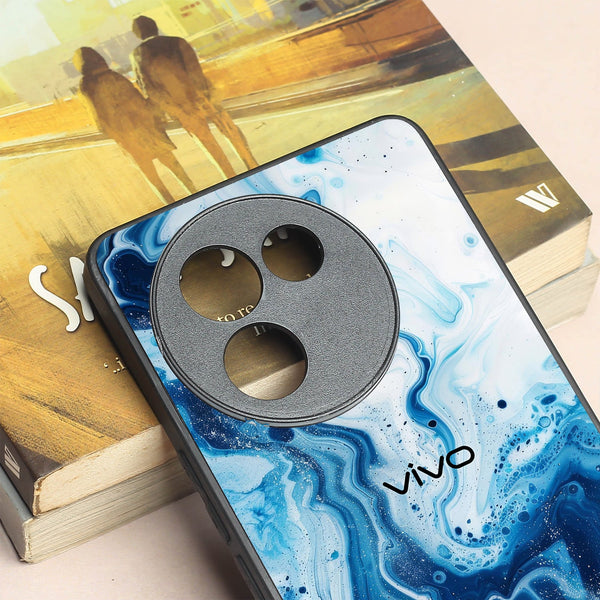 Neptune Swirl metal back case for Vivo V30e