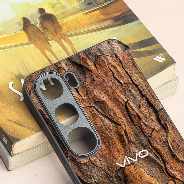 Wavy Grain metal back case for Vivo V40 Lite