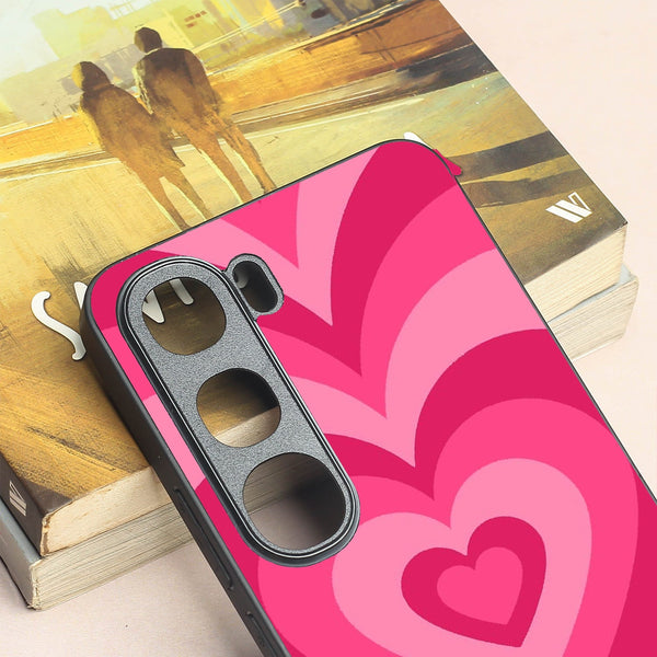 Retro Love metal back case for Vivo V40 Lite