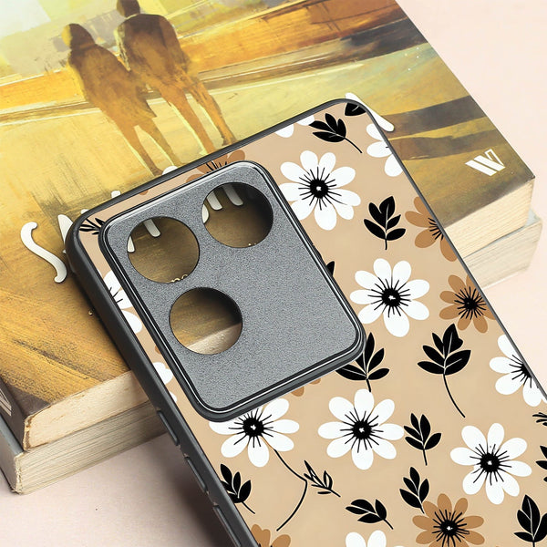 Daisy Dusk metal back case for Vivo T2 Pro