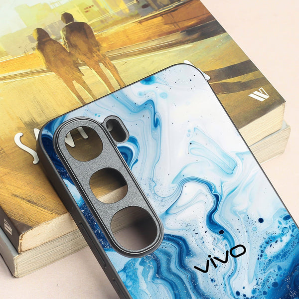 Neptune Swirl metal back case for Vivo V40 Lite