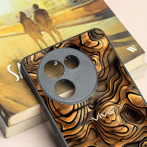 Rust Mirage metal back case for Vivo V30e