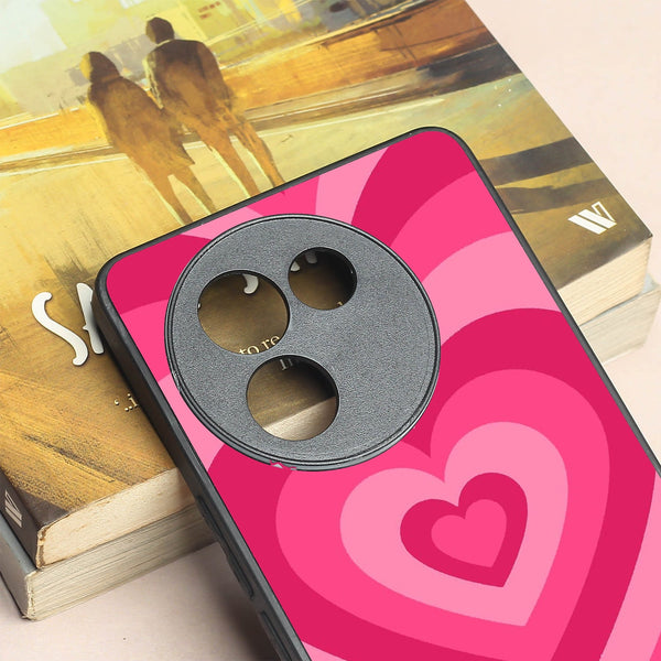 Retro Love metal back case for Vivo V30e