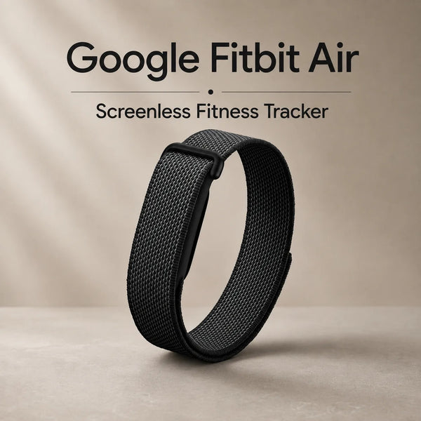 Black Nylon Strap For Google Fitbit Air