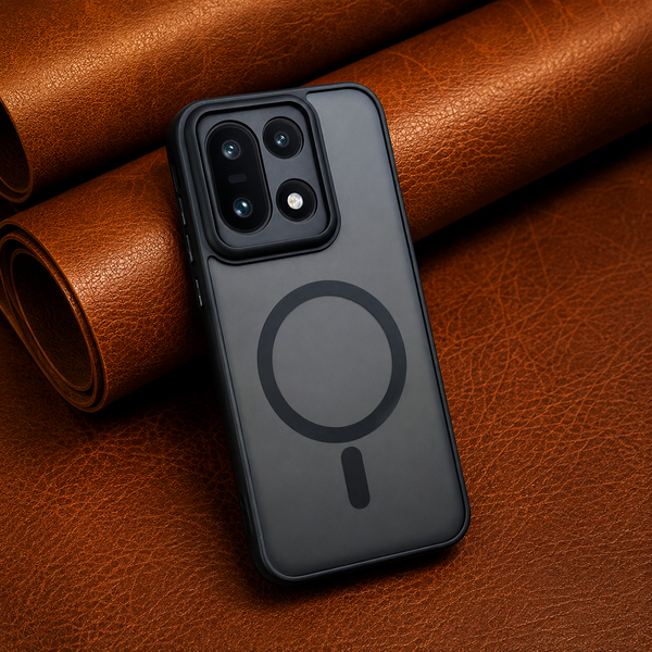 KYRON Black Matte Camera Protection Case for Oneplus 15