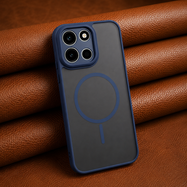 KYRON Dark Blue  Matte Camera Protection Case for Oneplus Nord 6